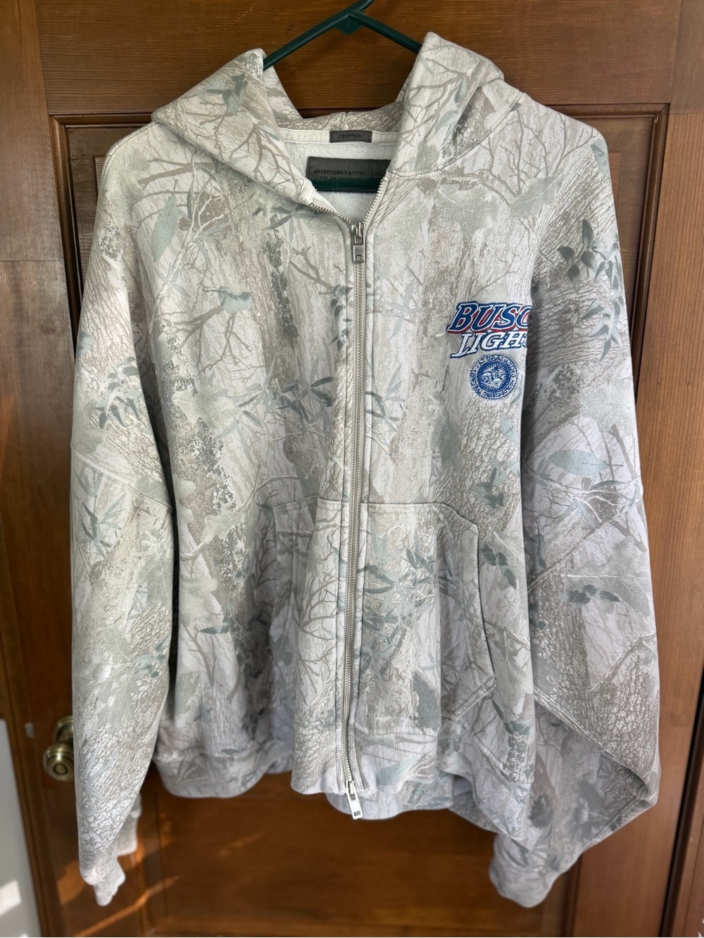 Abercrombie & Fitch Soft A&F Collection Busch Light Camo Hoodie - Picture 2 of 5